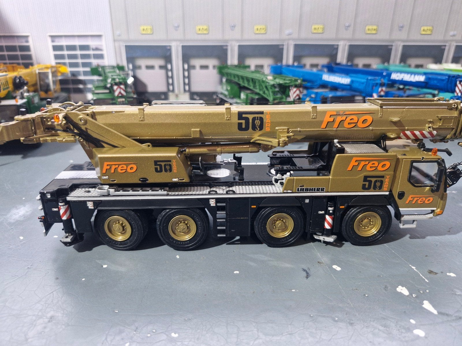 Liebherr ltm 1090 wsi  FREO, Ophalen of Verzenden, Zo goed als nieuw, Hijskraan, Tractor of Landbouw, Wsi