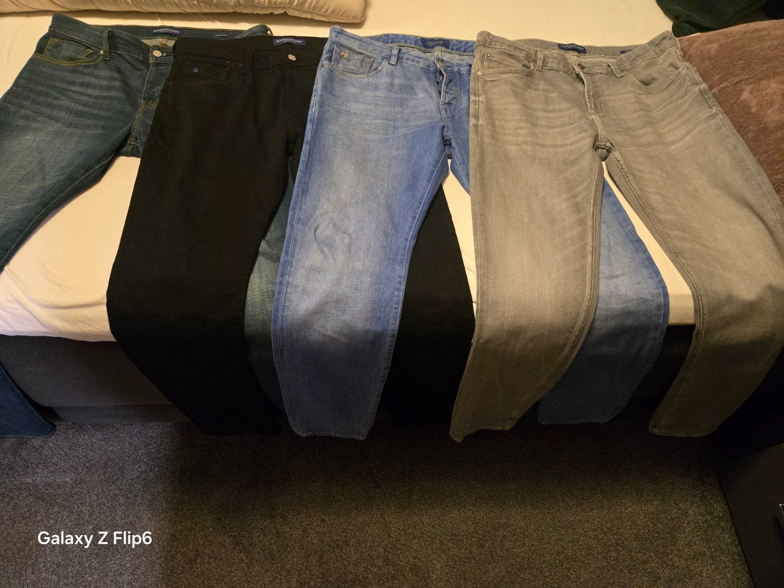 4 Scotch & Soda Jeans: 3 Nieuw, 1 Gedragen, Blauw, Overige jeansmaten, Ophalen of Verzenden, Zo goed als nieuw