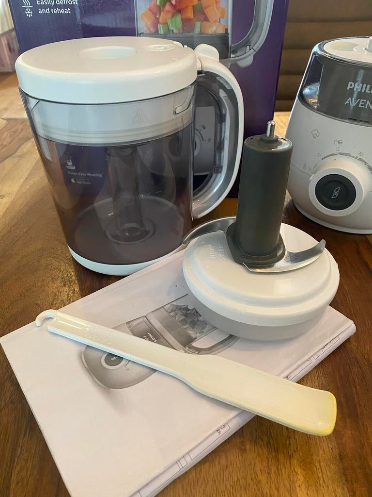 All accessories Philips Avent SCF883 4-in-1 Babyvoedingmaker, Witgoed en Apparatuur, Blenders, Ophalen, Gebruikt, Blender