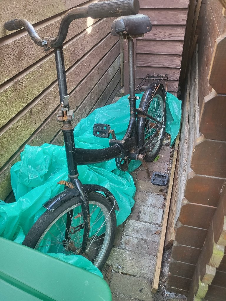Vouwfiets, Ophalen, Gebruikt, 16 tot 18 inch