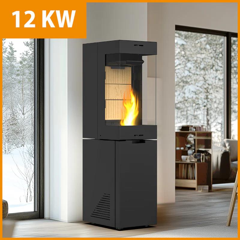 Pelletkachel 12KW, Huis en Inrichting, Kachels, Nieuw, Vrijstaand, Pelletkachel, Hout, Ophalen of Verzenden