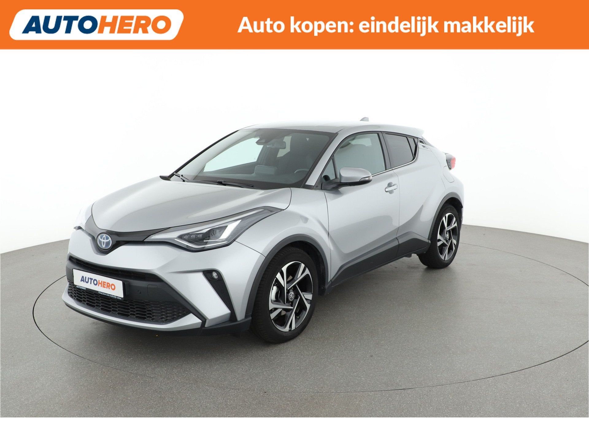 Toyota C-HR 1.8 Hybrid Dynamic | AZ63667 | (bj 2023), Auto's, 4 cilinders, Met garantie (alle), Leder en Stof, 122 pk