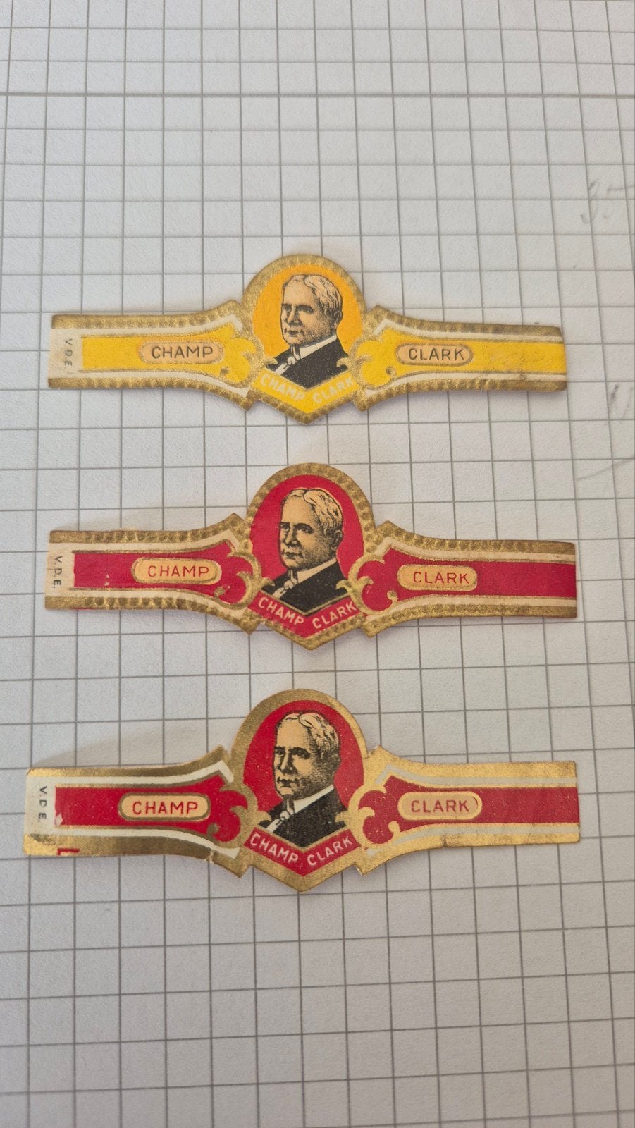 Sigarenbanden, Ophalen, Zo goed als nieuw, Sigarenbandjes