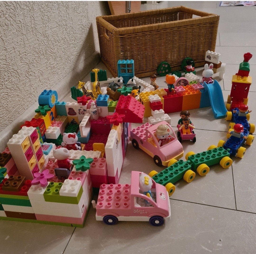 Meer dan 100 stuks lego, Ophalen