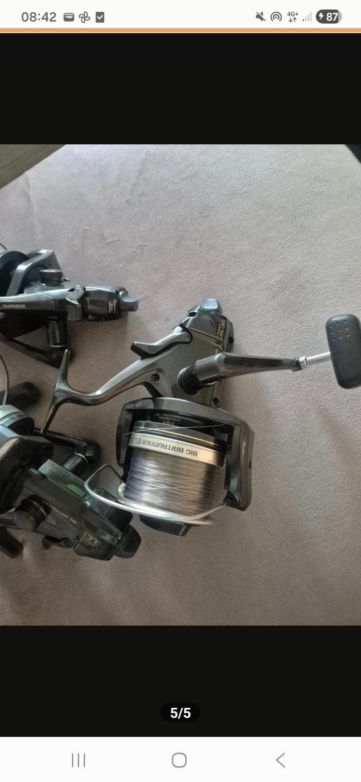 Shimano Longcast Big Baitrunner (oud vertrouwd model), Watersport en Boten, Ophalen of Verzenden
