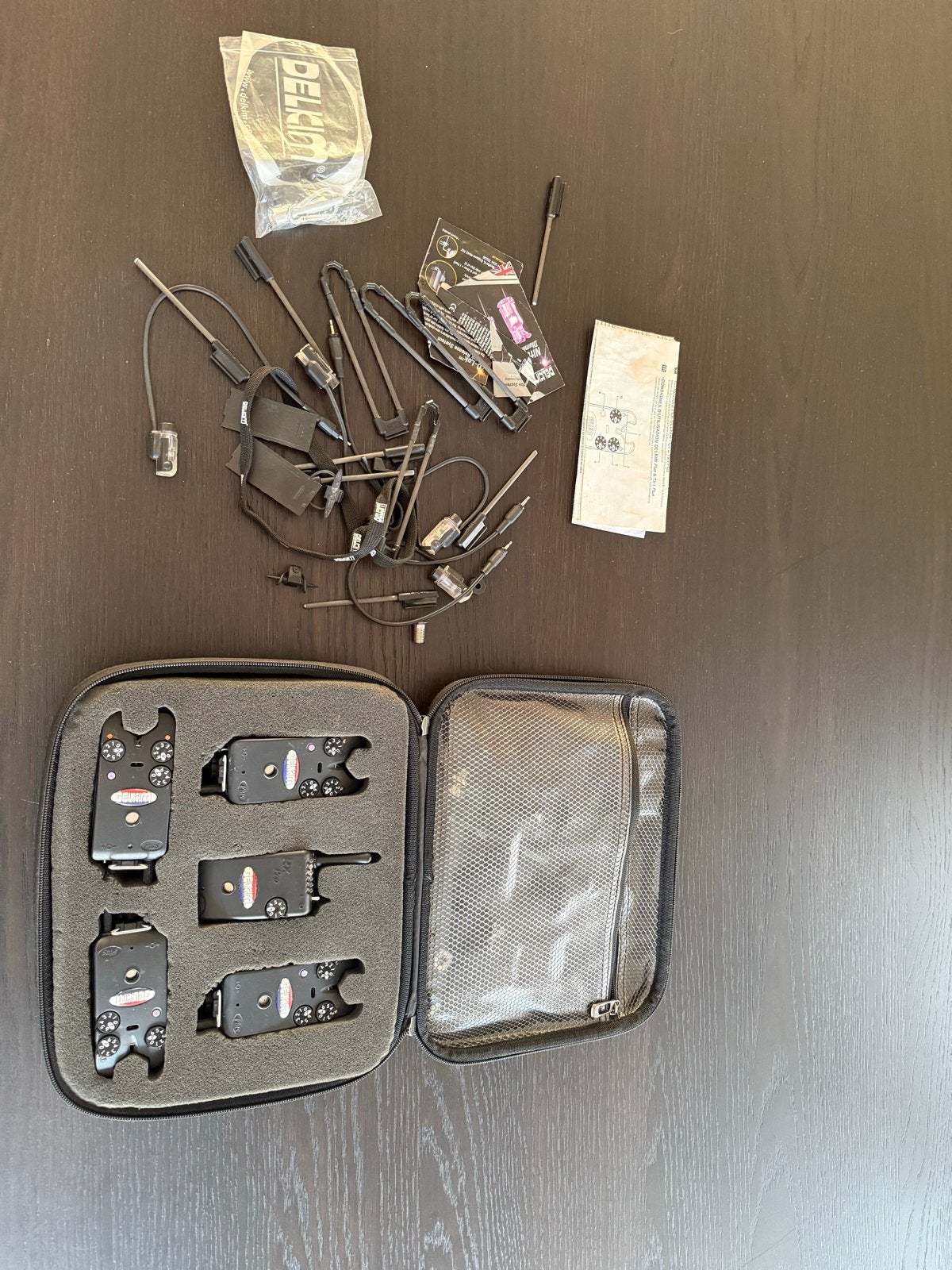 Delkim 4 + 1 TXI Plus paars met nitelite hangers, Ophalen of Verzenden, Gebruikt, Overige typen