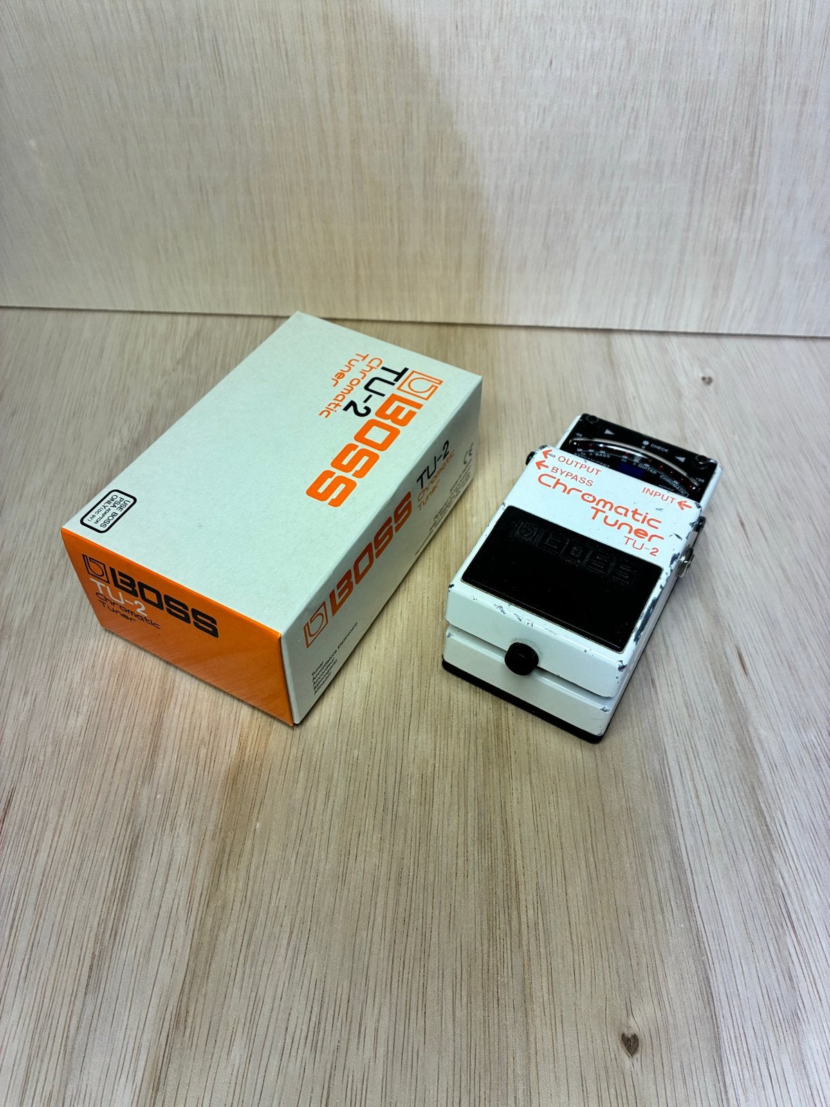 Boss TU-2 Chromatic Tuner - Gitaar/Bas Pedaal, Muziek en Instrumenten, Ophalen of Verzenden, Gebruikt, Overige typen