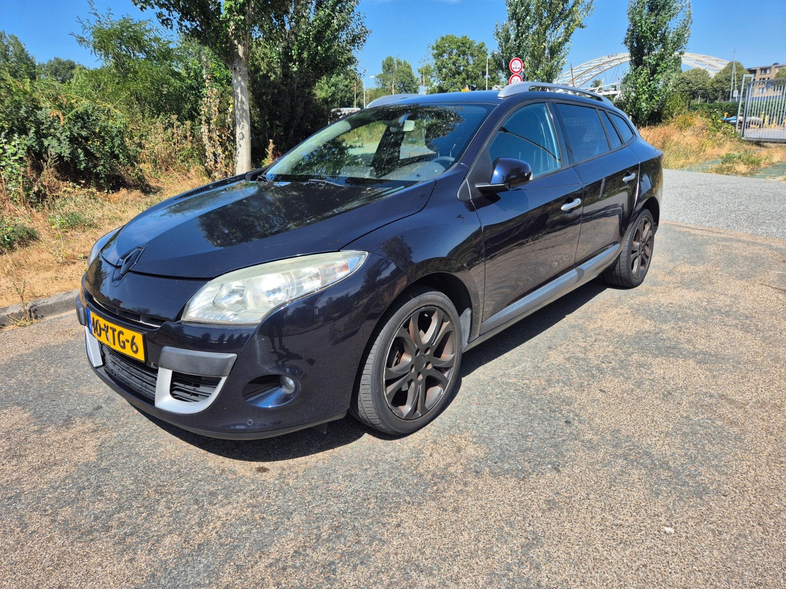 Renault Mégane 1.4 16V TCE 96KW Estate 2010 Blauw, 657 kg, 15 km/l, 4 cilinders, Blauw