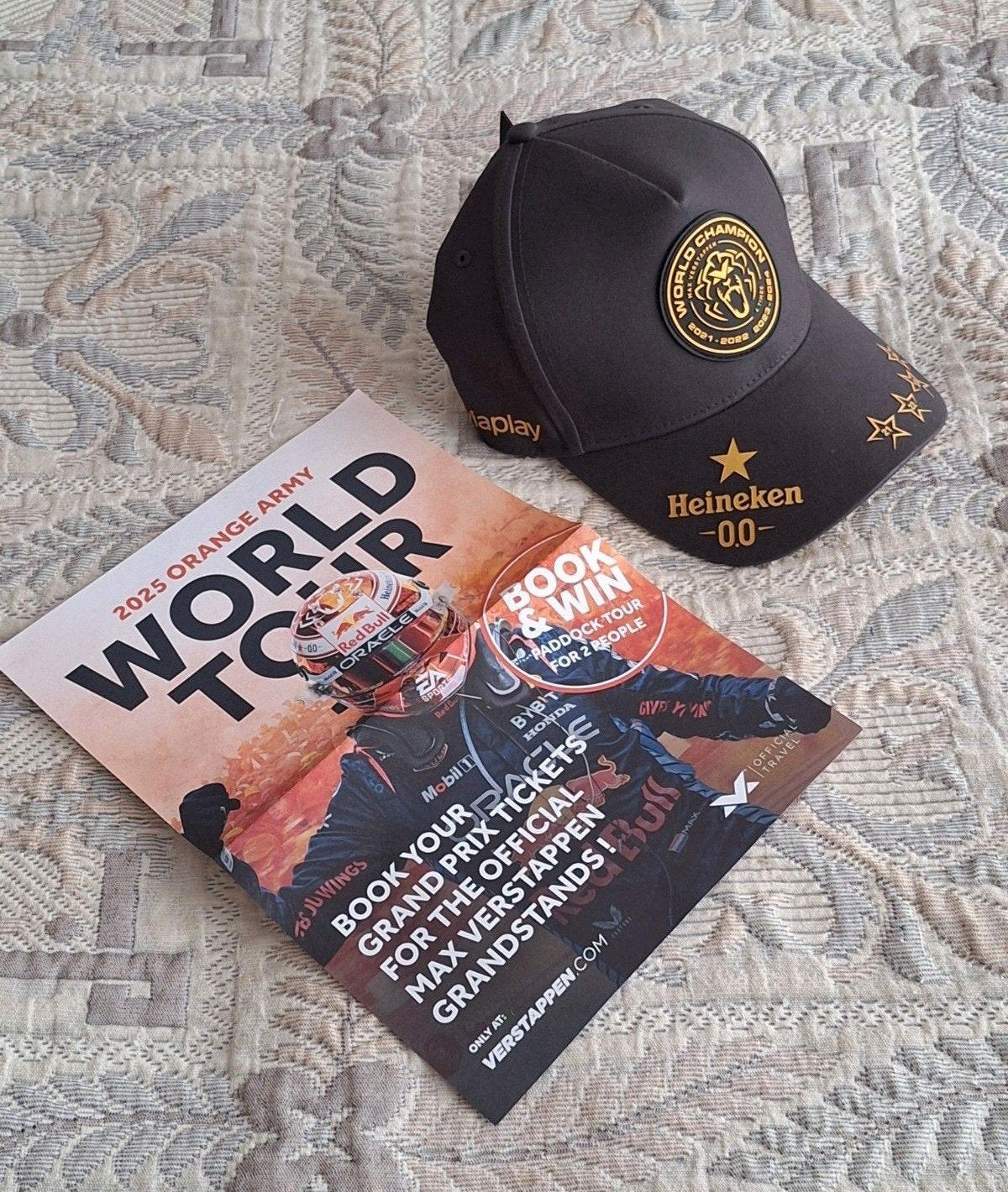 Max Verstappen World Champion Cap 2024, Ophalen, Nieuw, One size fits all, Pet