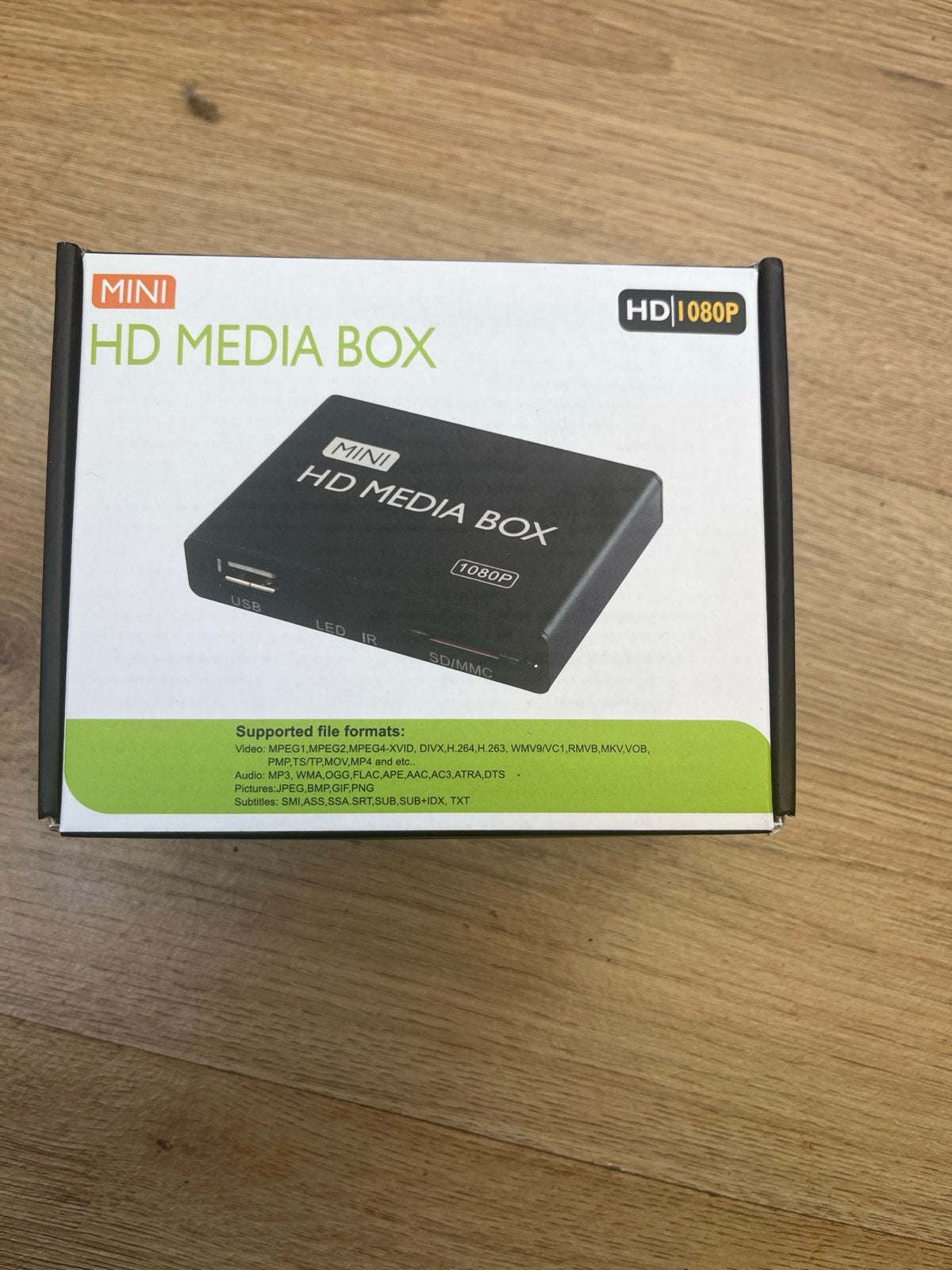 Mini HD Media Box 1080P - Nieuw in doos, Ophalen of Verzenden, Nieuw, HDMI, Zonder harde schijf
