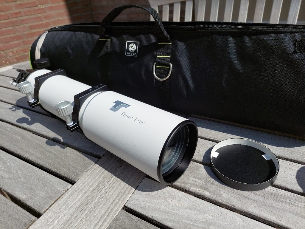 TS SD 102mm f/7 apo (FPL53) refractor, Audio, Tv en Foto, Optische apparatuur | Telescopen, Ophalen, Zo goed als nieuw, 80 tot 200 mm