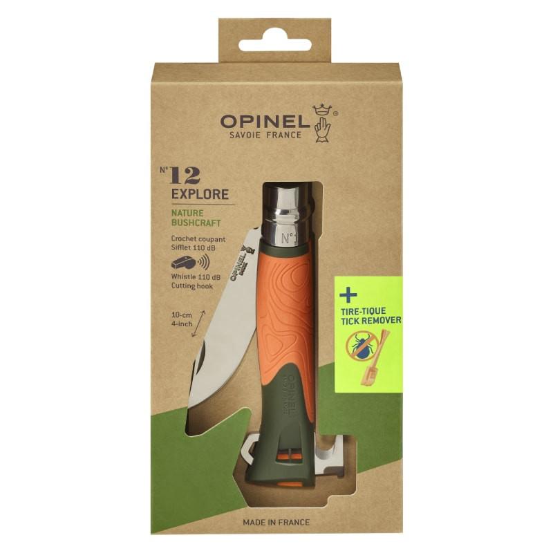 OPINEL, N12 EXPLORE ORANJE, Info@jefiwild.nl, Nieuw, Opinel, Zichtenburglaan 64