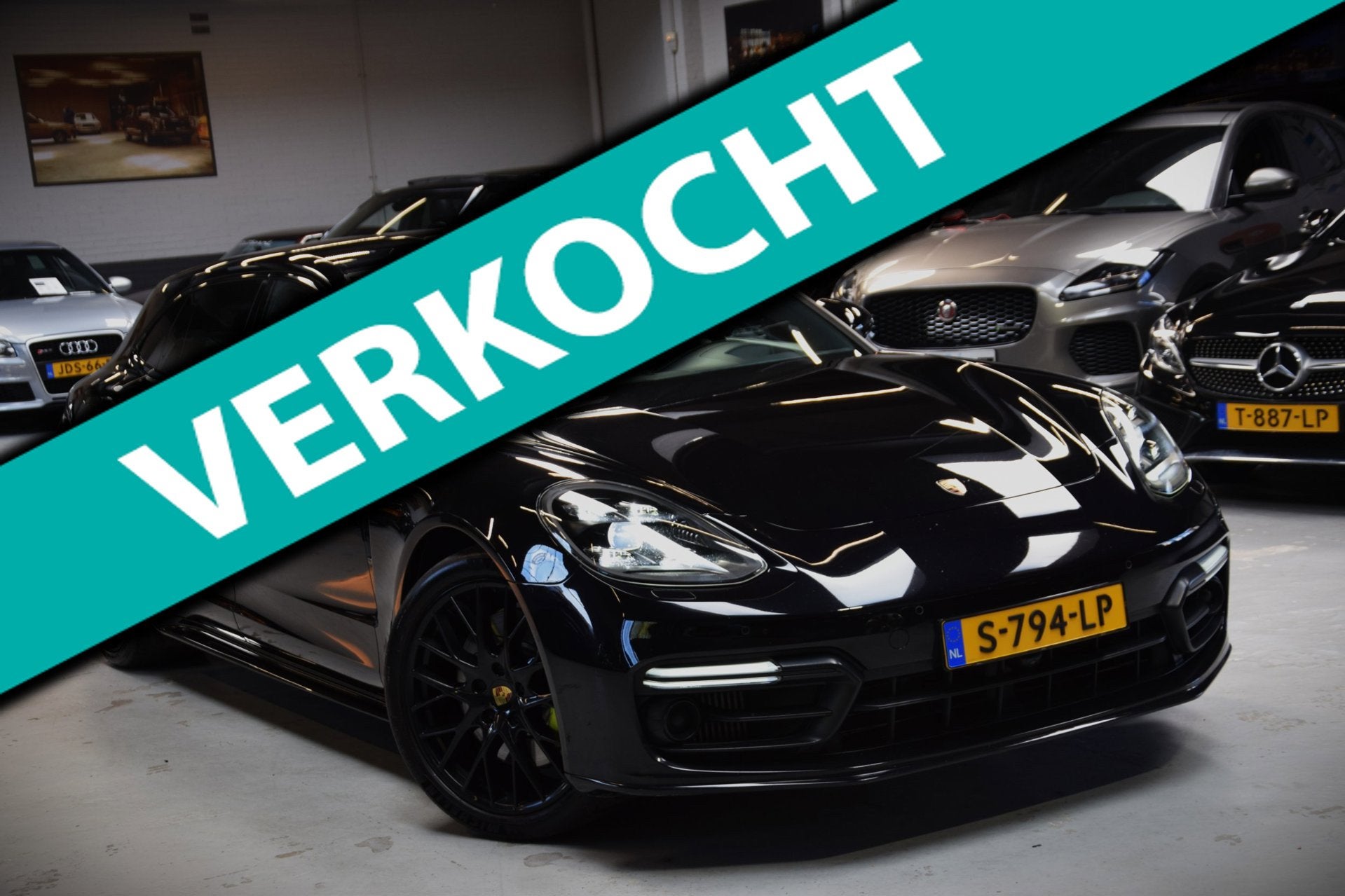 Porsche Panamera Sport Turismo 2.9 4 E-Hybrid 10 Years Editi, Auto's, Automaat, 14 kWh, 38 km/l, Zwart