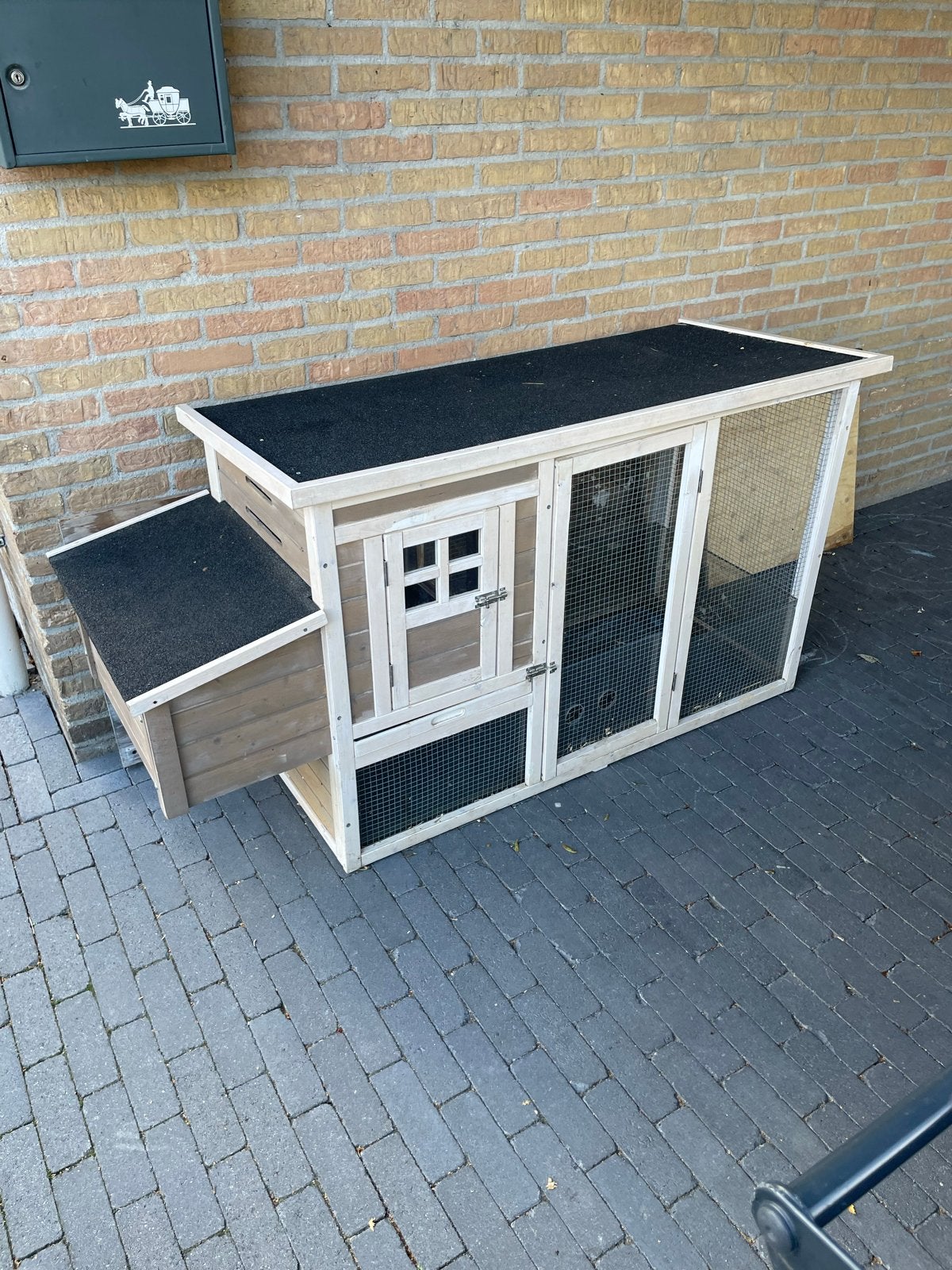 Kippenhok te koop €75,-, Dieren en Toebehoren, Ophalen, Zo goed als nieuw, Hout, Overige typen