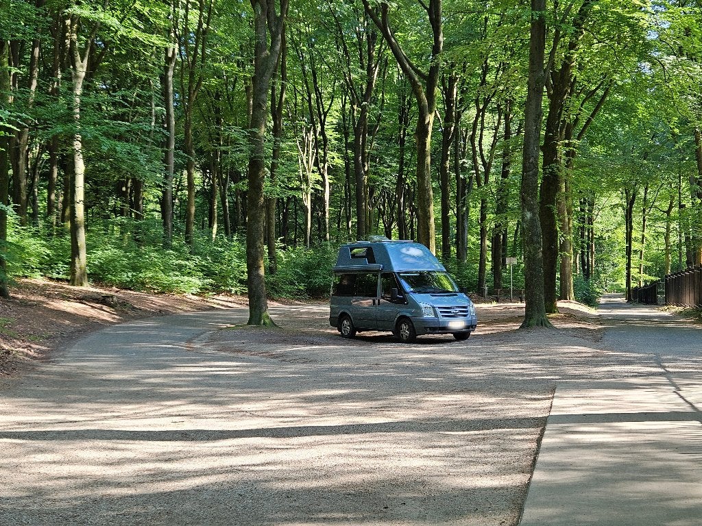 Ford Nugget Westfalia Hoogdak - Zonnepanelen offgrid 141 pk, Caravans en Kamperen, Buscamper of Camperbus, Reservewiel, Ford, Particulier