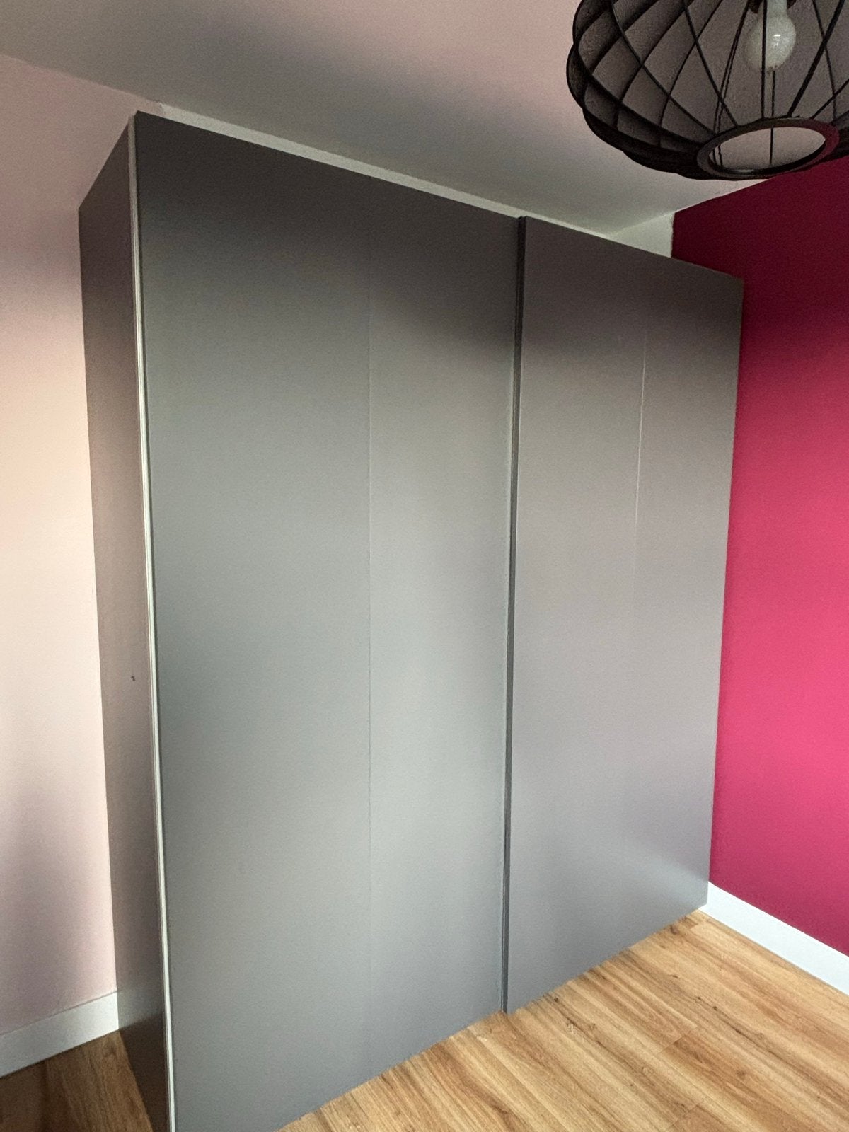 IKEA Pax Kledingkast - 240x200x67 cm met lades en roede, Ophalen, 200 cm of meer, Zo goed als nieuw, Met lade(s)