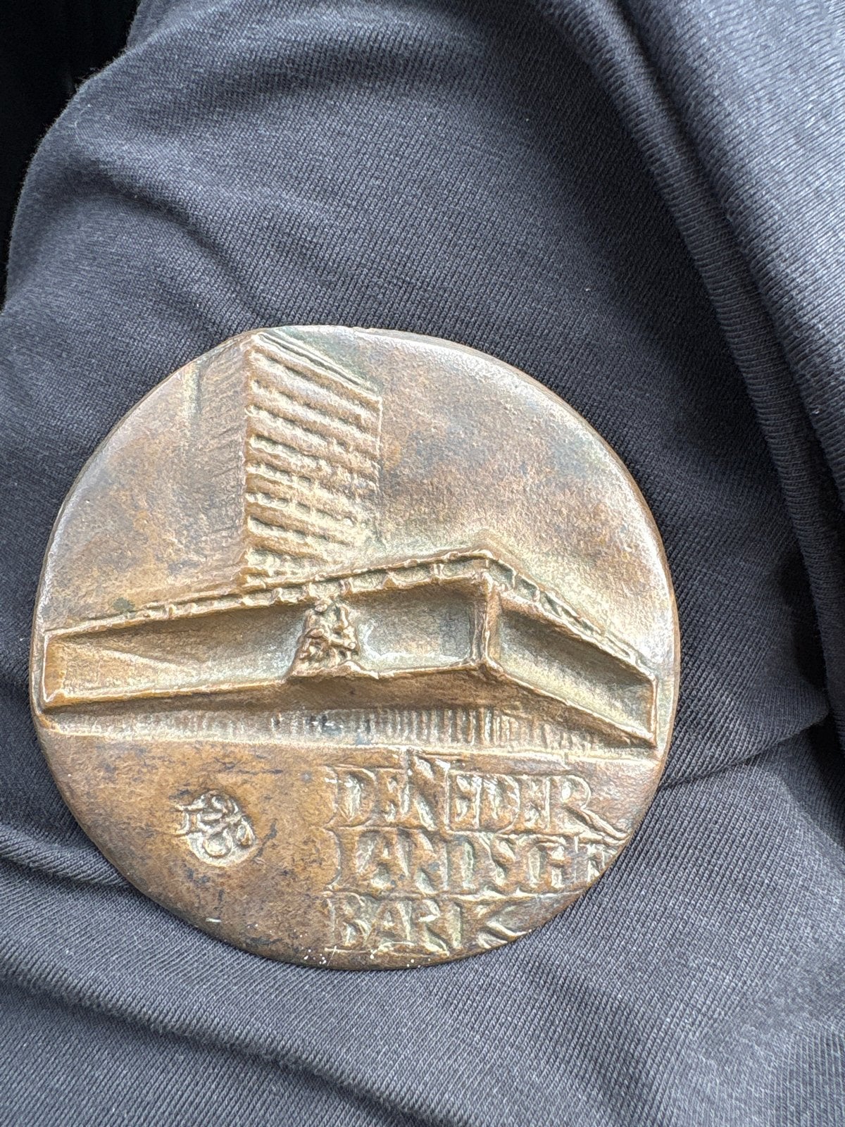 Historische medaille De Nederlandsche Bank, Brons, Ophalen of Verzenden, Brons, Nederland