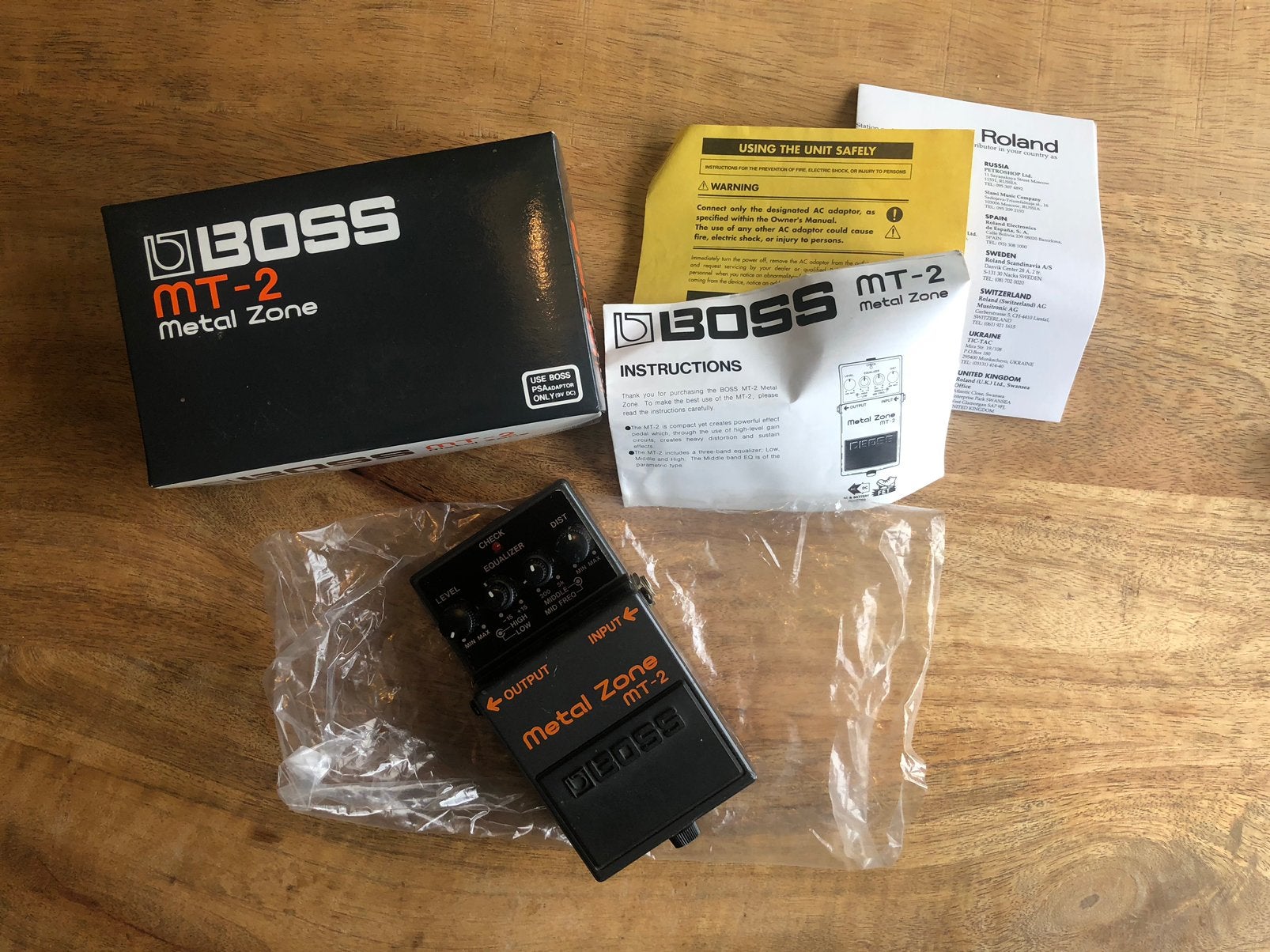 Boss MT-2 Metal Zone (1997), Ophalen of Verzenden, Gebruikt, Distortion, Overdrive of Fuzz