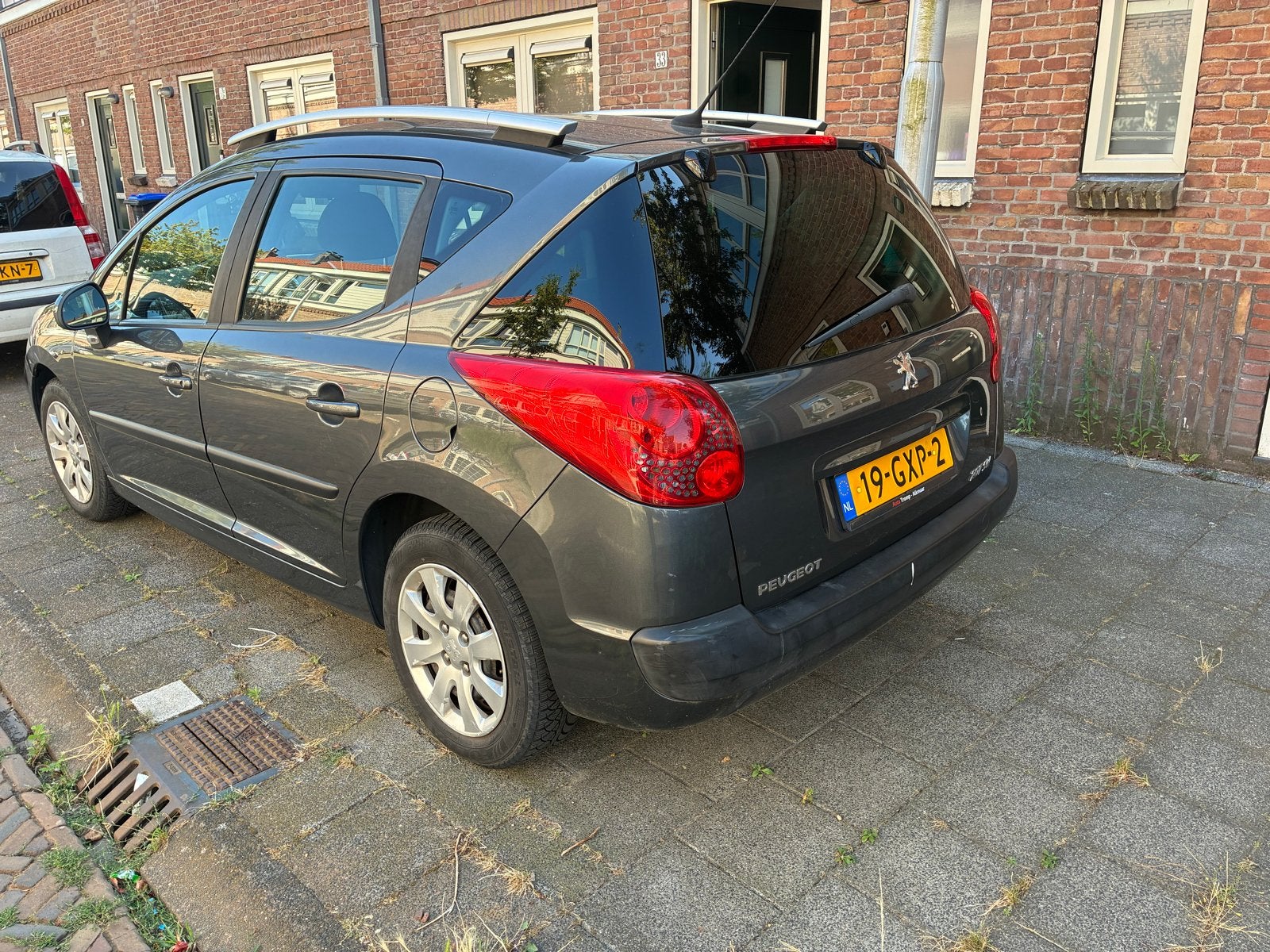 Peugeot 207 1.6 16V SW Outdoor 2008 Grijs, Voorwielaandrijving, 4 cilinders, Stationwagon, Handgeschakeld