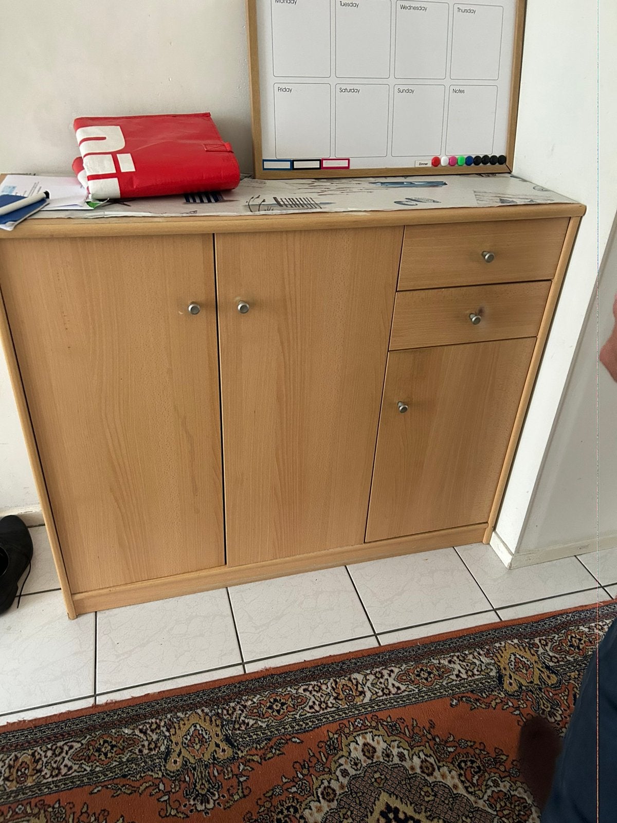 Kast opslag, Ophalen, Gebruikt
