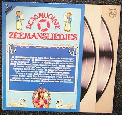 De 30 Mooiste Zeemansliedjes – Diverse Artiesten 1977 LP2310, Gebruikt, Pop, Ophalen of Verzenden, 12 inch