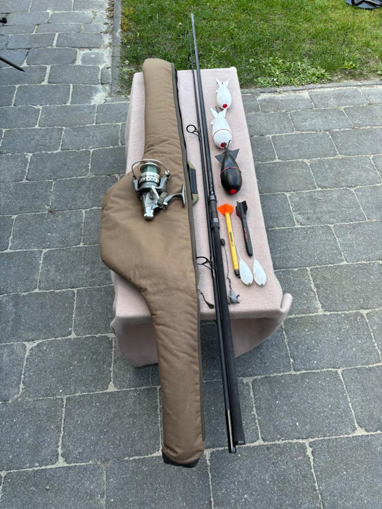 Complete spodhengel / molen daiwa, prologic incl toebehoren, Ophalen, Gebruikt