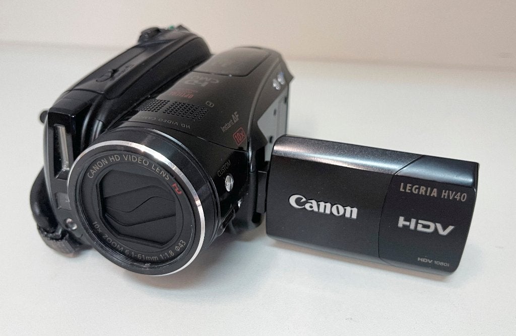 Canon LEGRIA HV40 Mini DV/HDV met firewire voor digitalisire, N, N, Canon, 20x of meer