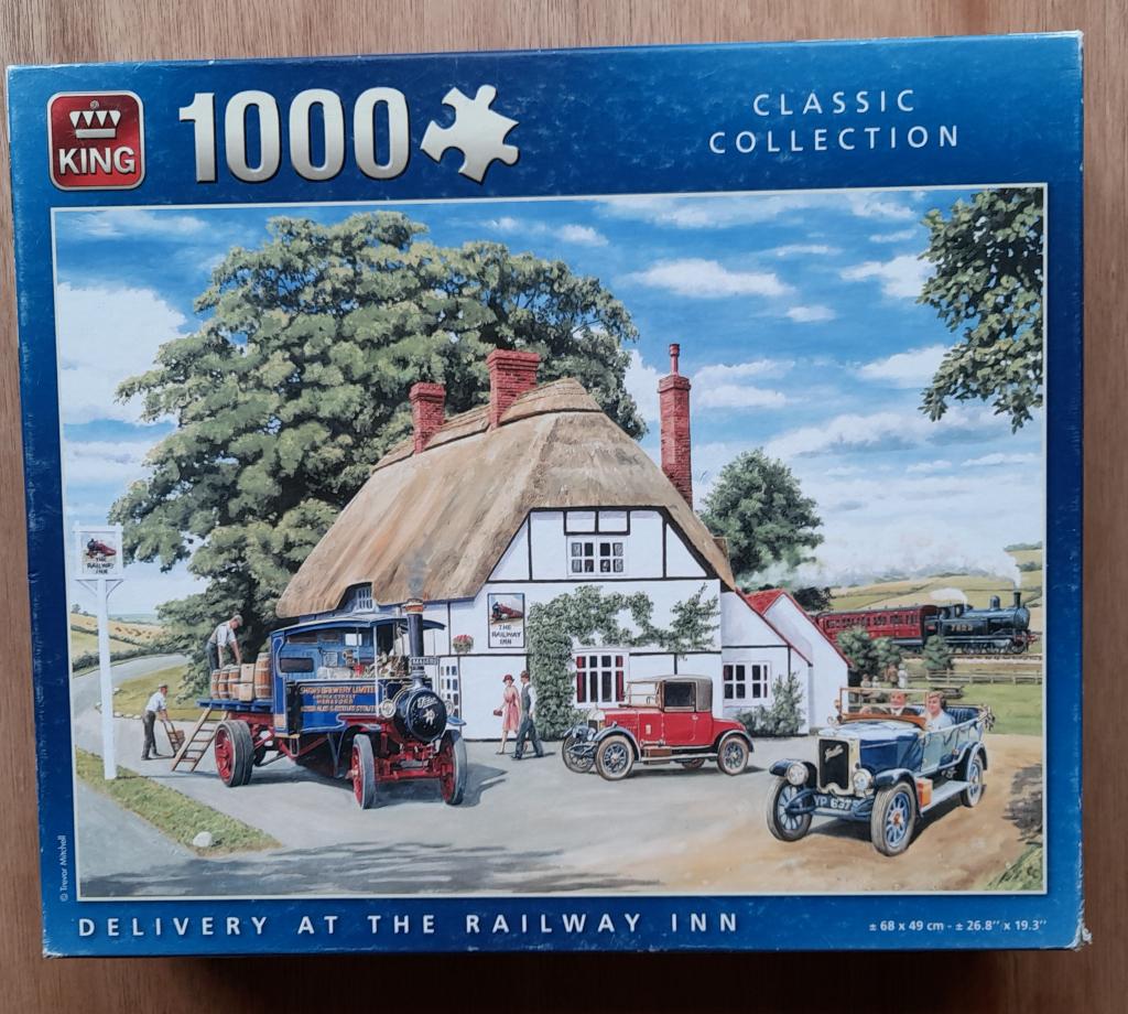 Puzzel van King, Ophalen of Verzenden, 500 t/m 1500 stukjes, Zo goed als nieuw, Legpuzzel