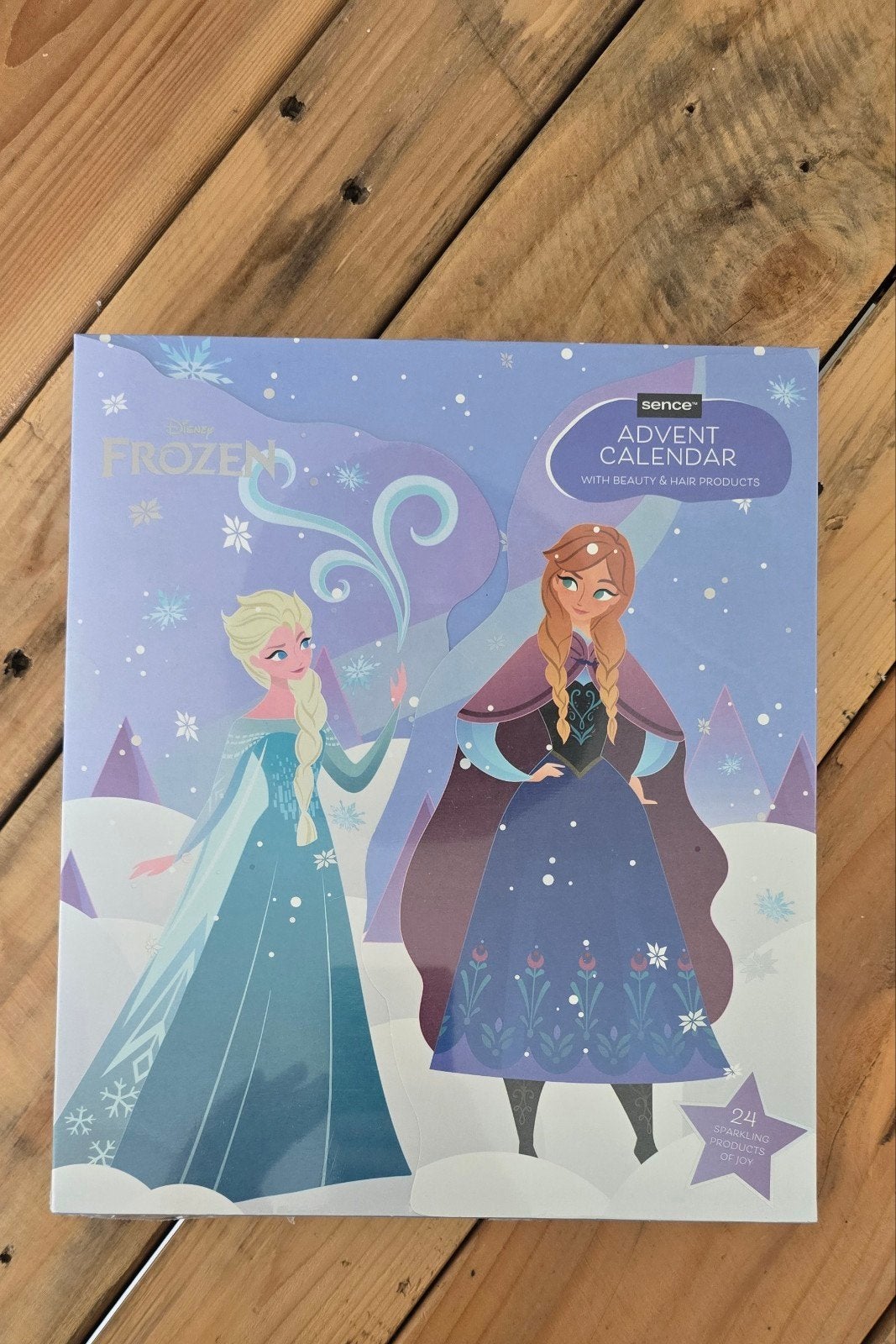 Disney Frozen Adventkalender met beauty & haarproducten, Overige kleuren, Nieuw, Make-up, Verzenden