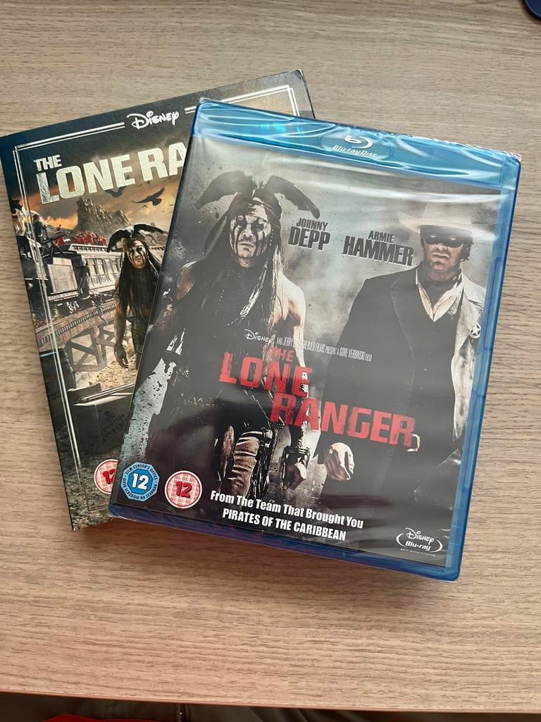 Blu-ray Disney The Lone Rangers, Ophalen of Verzenden, Zo goed als nieuw, Tekenfilms en Animatie