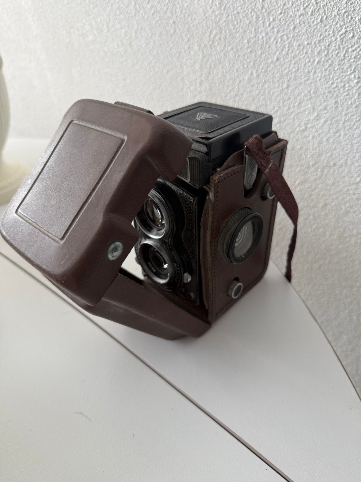 Seagull 4A Haiou TLR 66 – Vintage Middenformaatcamera, Audio, Tv en Foto, Fotocamera's Analoog, Ophalen of Verzenden, Zo goed als nieuw