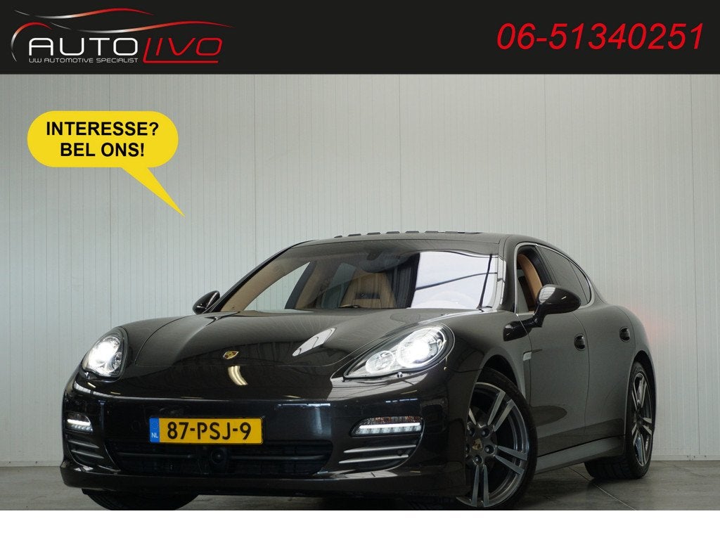 Porsche Panamera 4.8 4S NL AUTO! NAP! NIEUW! BOM VOL!, Auto's, Automaat, Euro 5, Gebruikt, 4 stoelen
