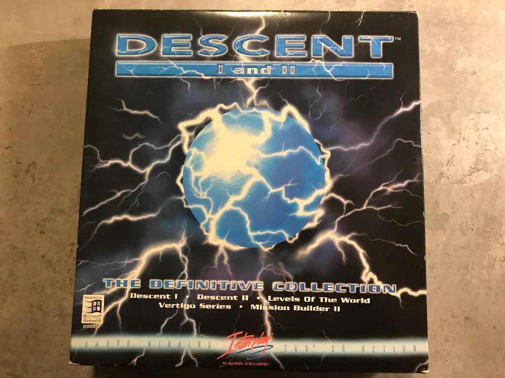 Descent I and II: The Definitive Collection - PC Big Box, Shooter, 2 spelers, Ophalen of Verzenden, Zo goed als nieuw
