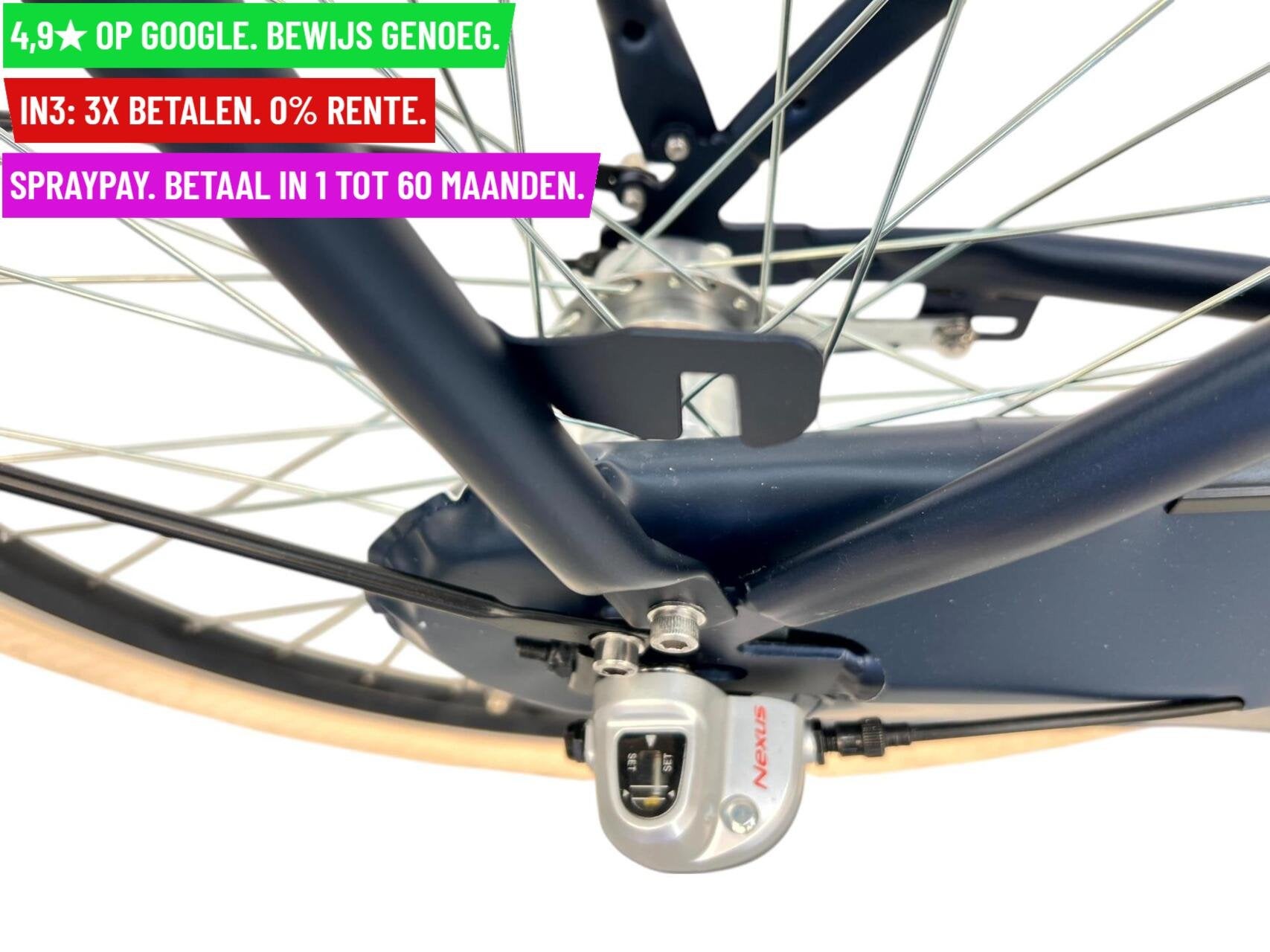 +Meisjesfiets Altec Dutch Jeansblauw/24"/43cm/3ver - Garanti, Nieuw, Altec, Facebikenl@gmail.com, Altec