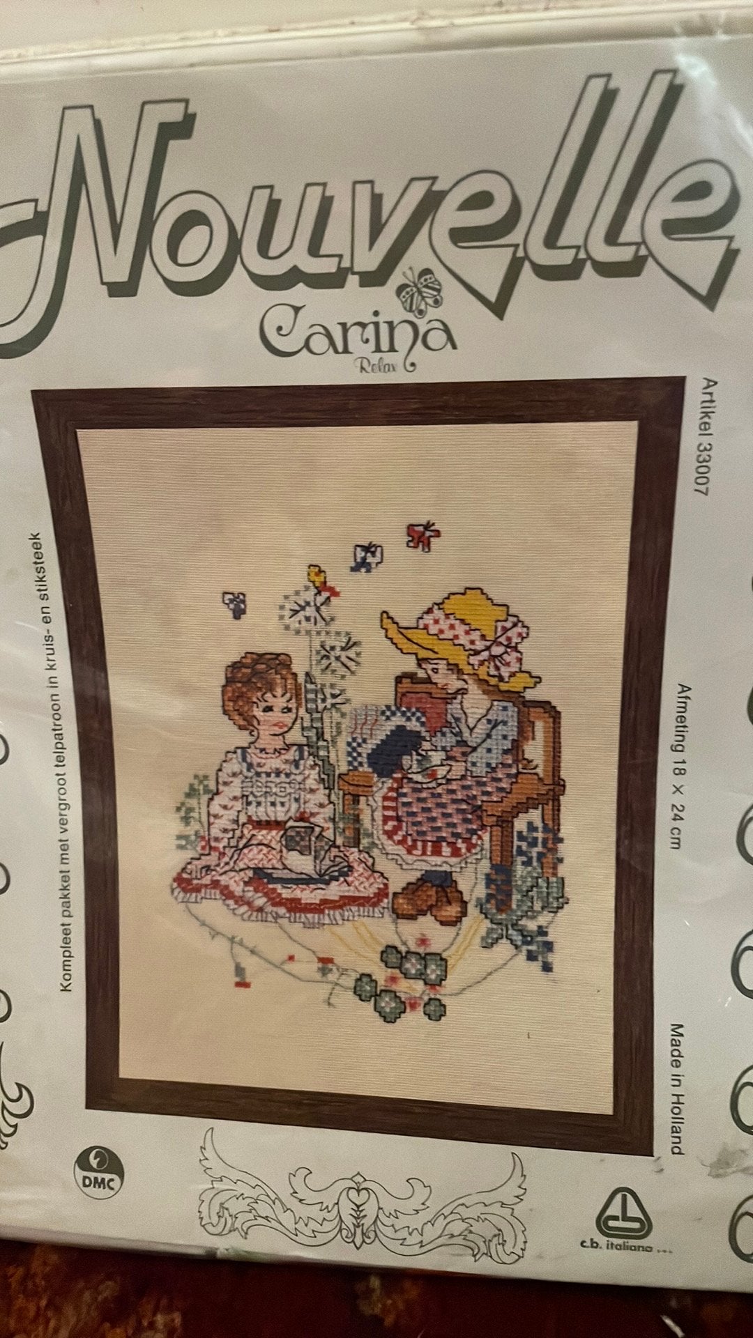 Borduurpakket nouvelle, Ophalen of Verzenden, Nieuw, Borduurpakket