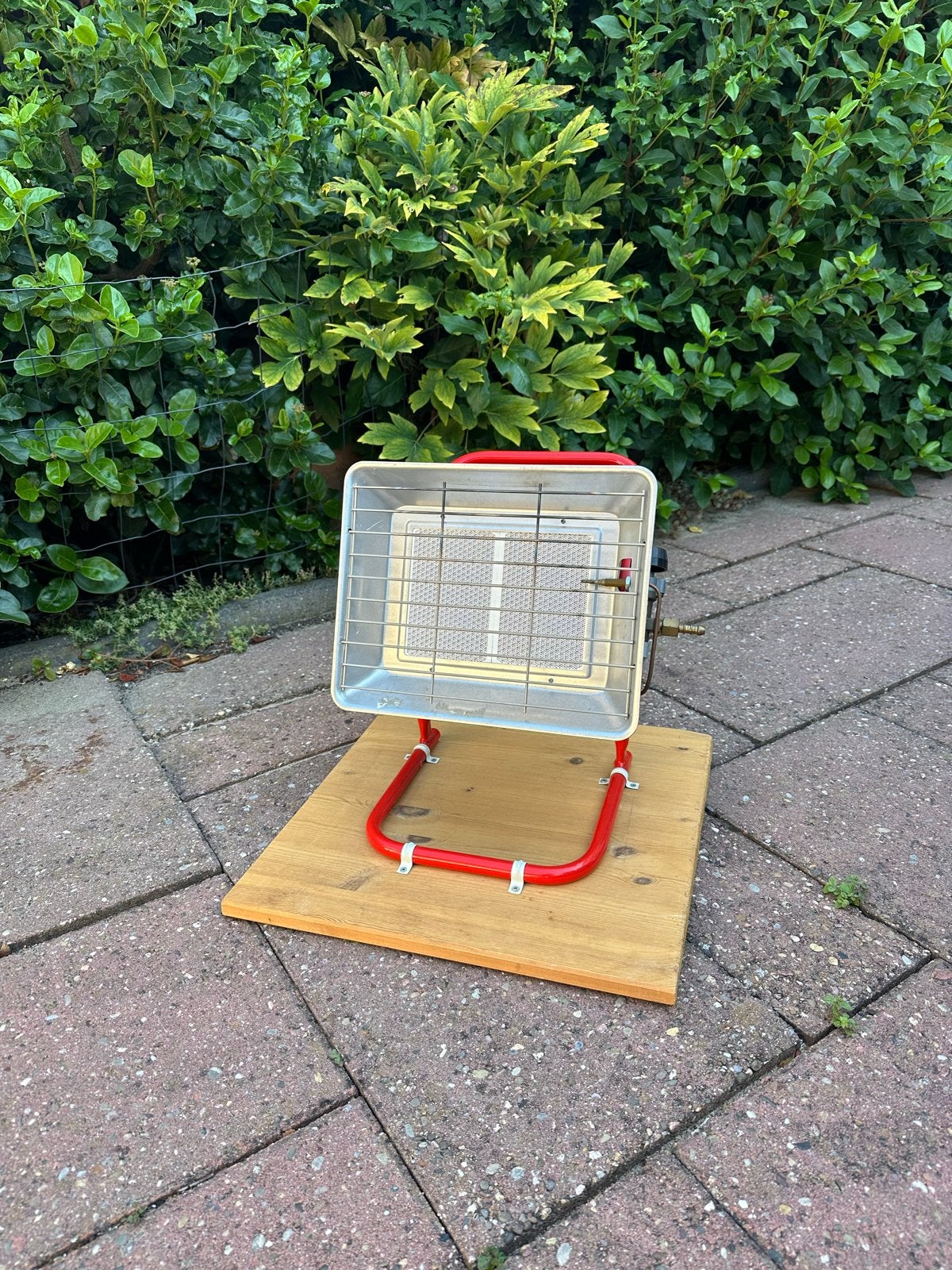 Compacte Gasverwarming voor Camping en Buiten, Ophalen, Gebruikt