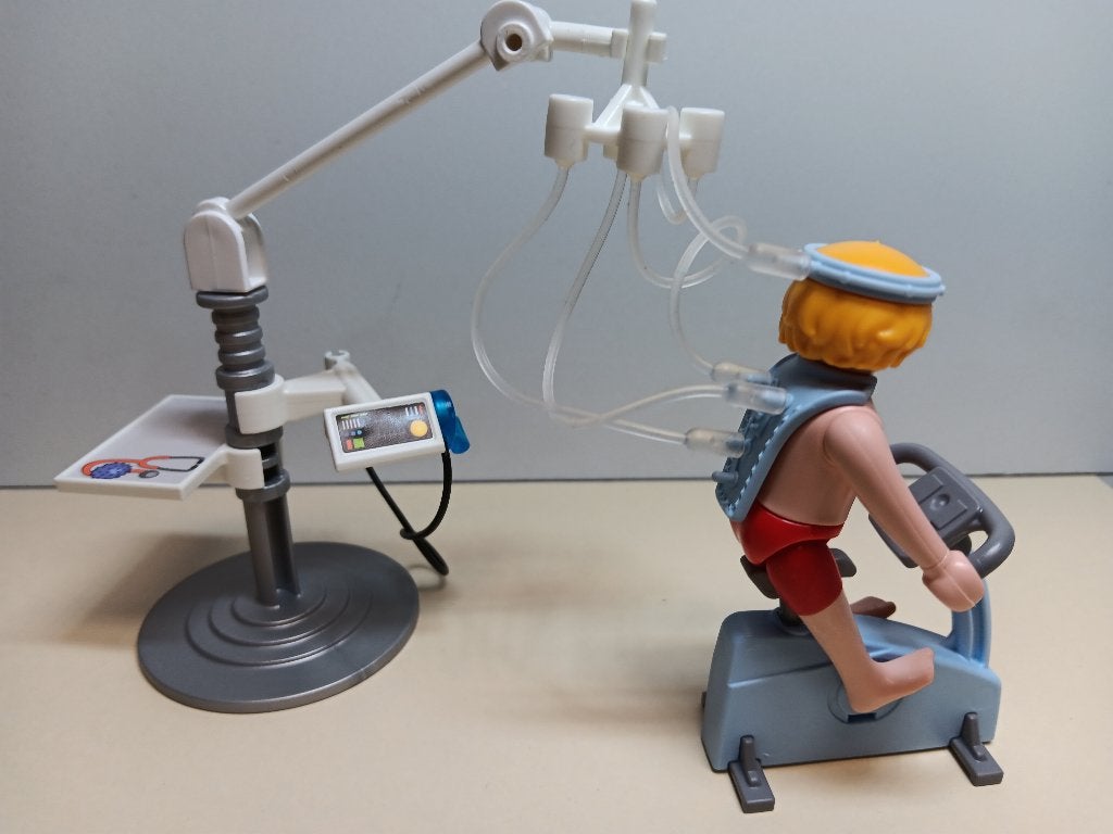 Playmobil Ziekenhuis ECG apparaat Poppetjes Onderdelen 3,50, Kinderen en Baby's, Verzenden, Gebruikt, Losse onderdelen