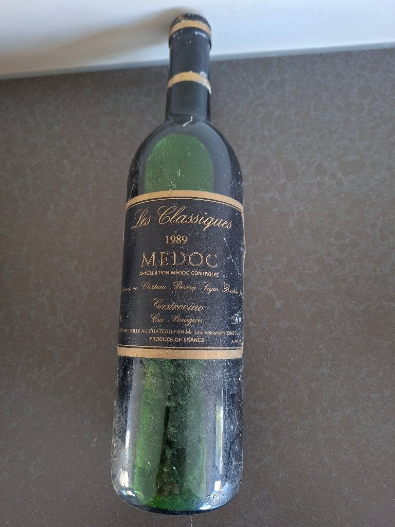 Vintage 1989 Médoc Rode Wijn - Les Classiques, Ophalen, Frankrijk, Nieuw, Rode wijn