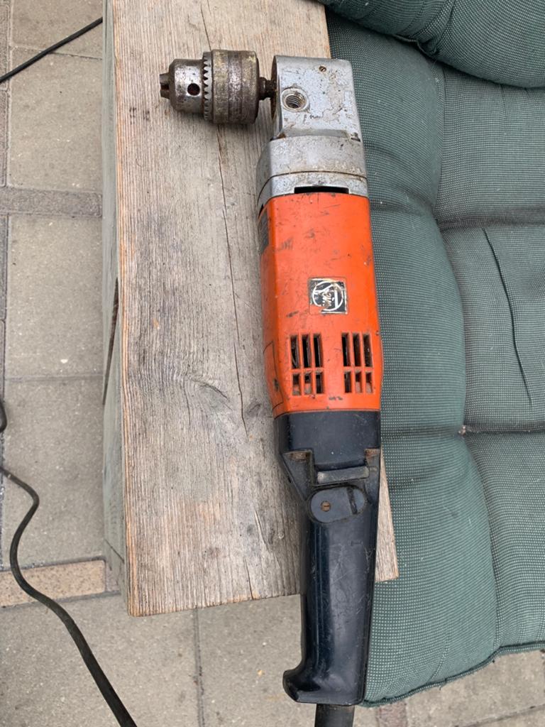 Haakse boorkop, Doe-het-zelf en Verbouw, Ophalen, Gebruikt, 600 watt of meer, Boormachine