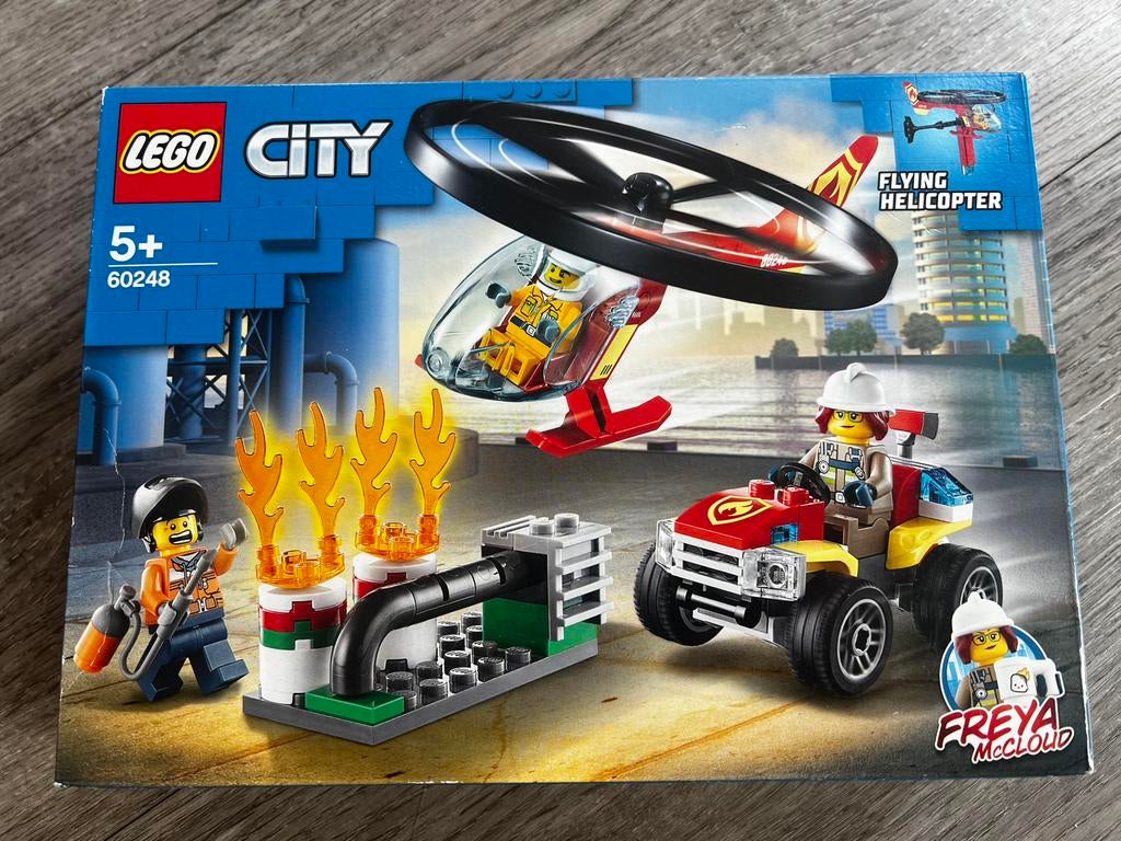 Lego city Brandweerhelicopter reddingsoperatie 60248, Ophalen of Verzenden, Nieuw, Complete set, Lego