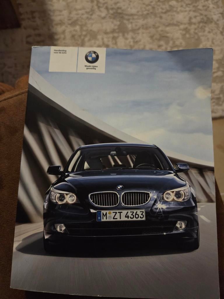 Handleiding BMW 5 Serie E60 E61, Ophalen of Verzenden