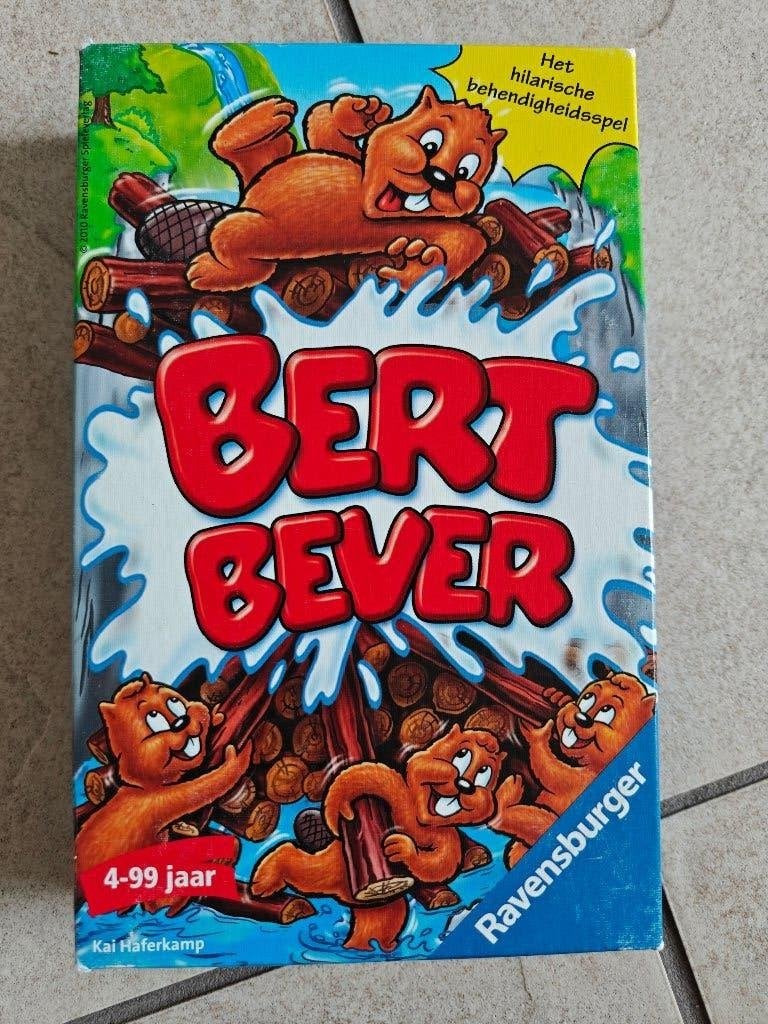 Bert bever - reisspel, Gebruikt, Ophalen of Verzenden, Ravensburger, Een of twee spelers