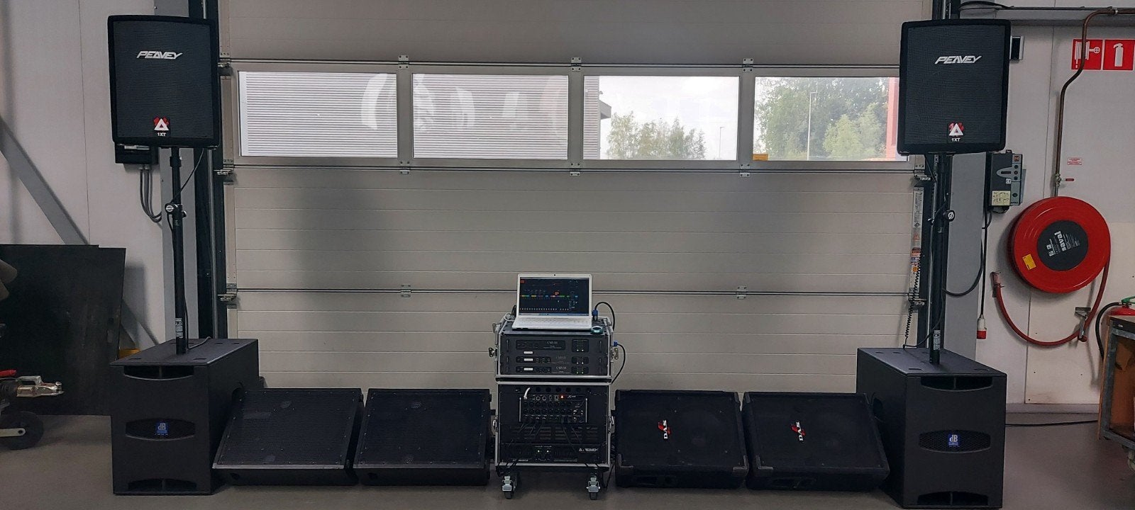 Pa zang installatie peavey carver db das, Ophalen, Gebruikt, 1000 watt of meer, P.A.