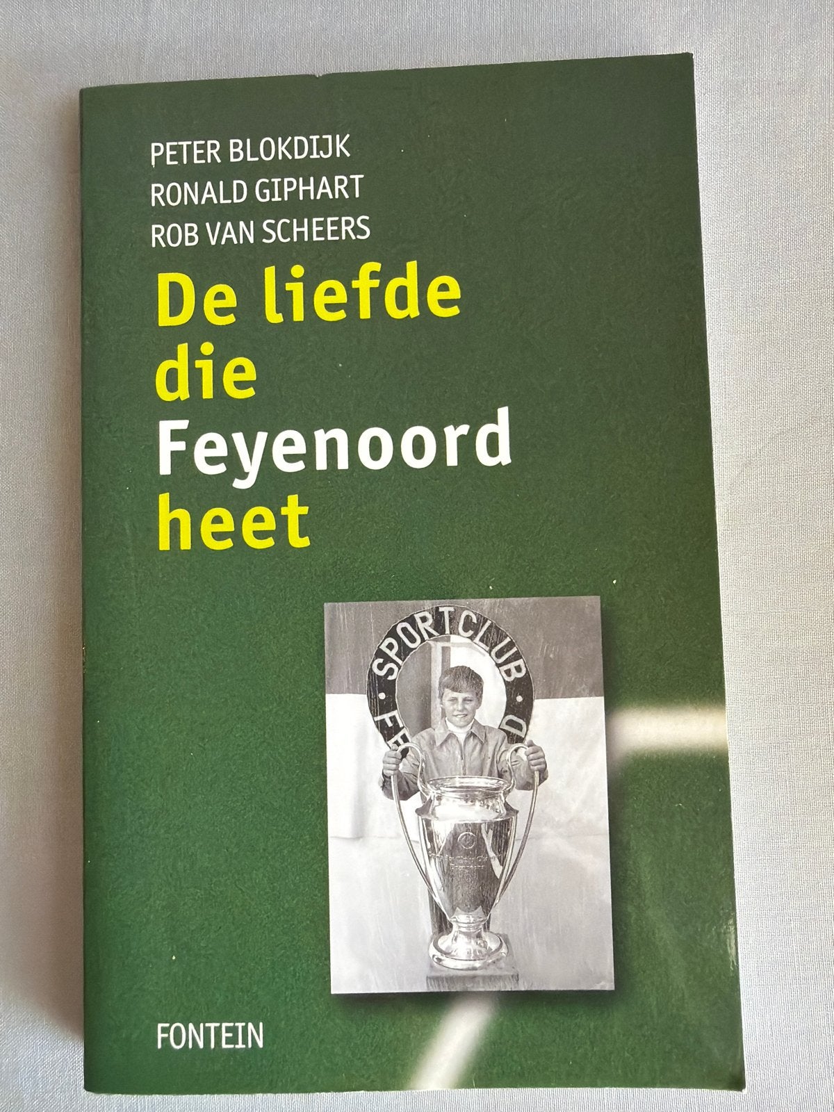 De liefde die Feyenoord heet - Peter Blokdijk e.a., Boeken, Ophalen of Verzenden, Gelezen, Overige sporten