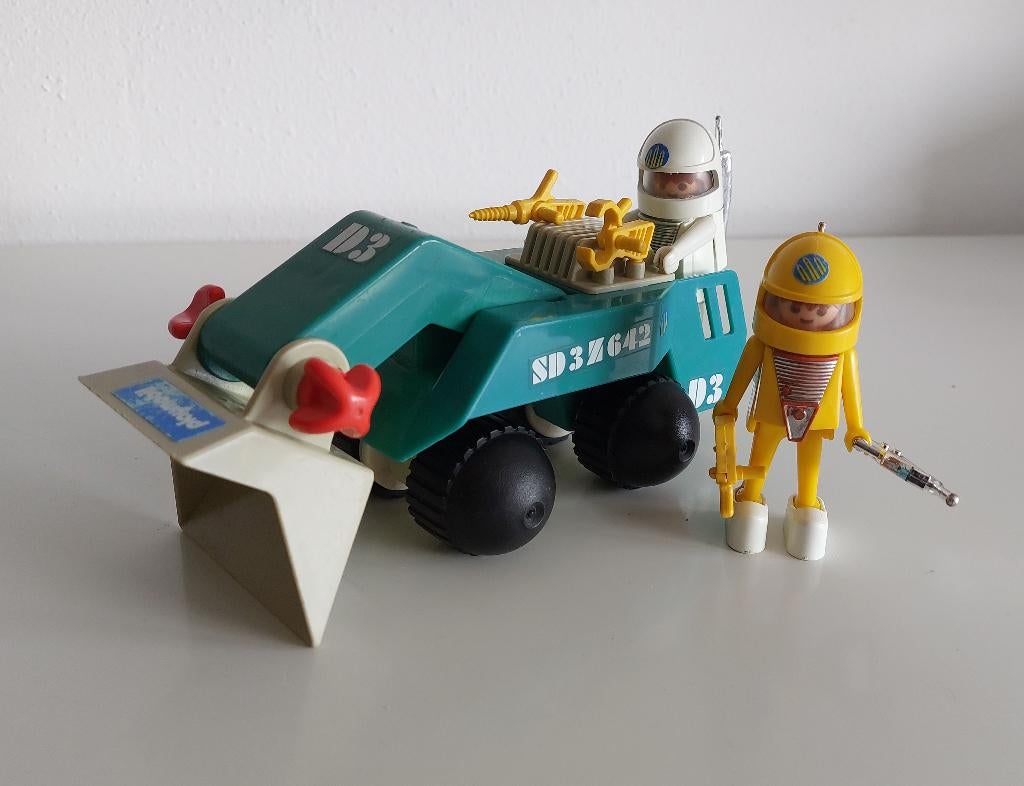 Playmobiel 3557 Space Front Loader, Ophalen of Verzenden, Gebruikt, Complete set