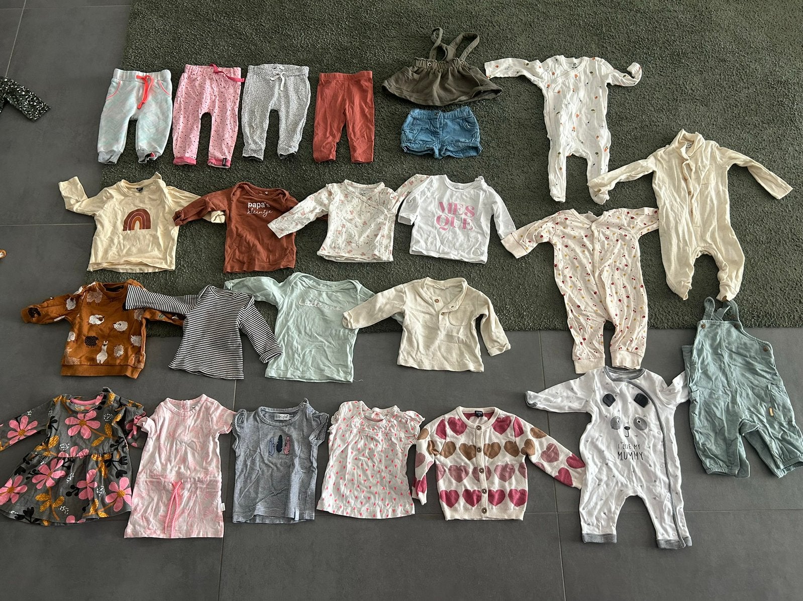 Pakket baby kleding maat 62, Kinderen en Baby's, Ophalen of Verzenden, Gebruikt