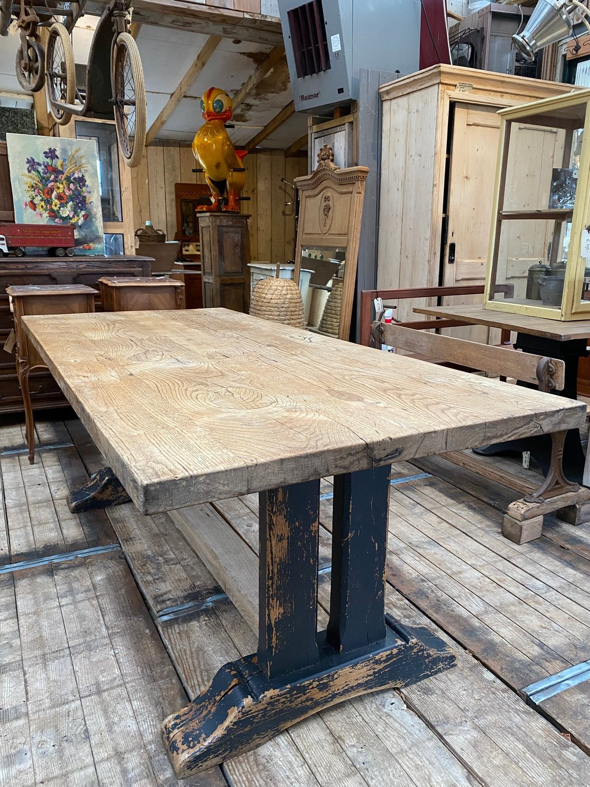 Stoer landelijke kloostertafel eettafel Franse tafel