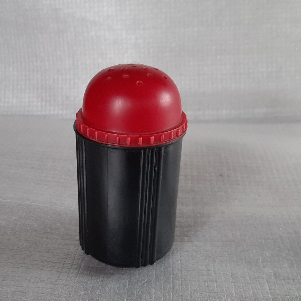 antiek zout vaatje / zoutstrooier bakeliet - 7 cm. hoog, Antiek en Kunst, Ophalen of Verzenden