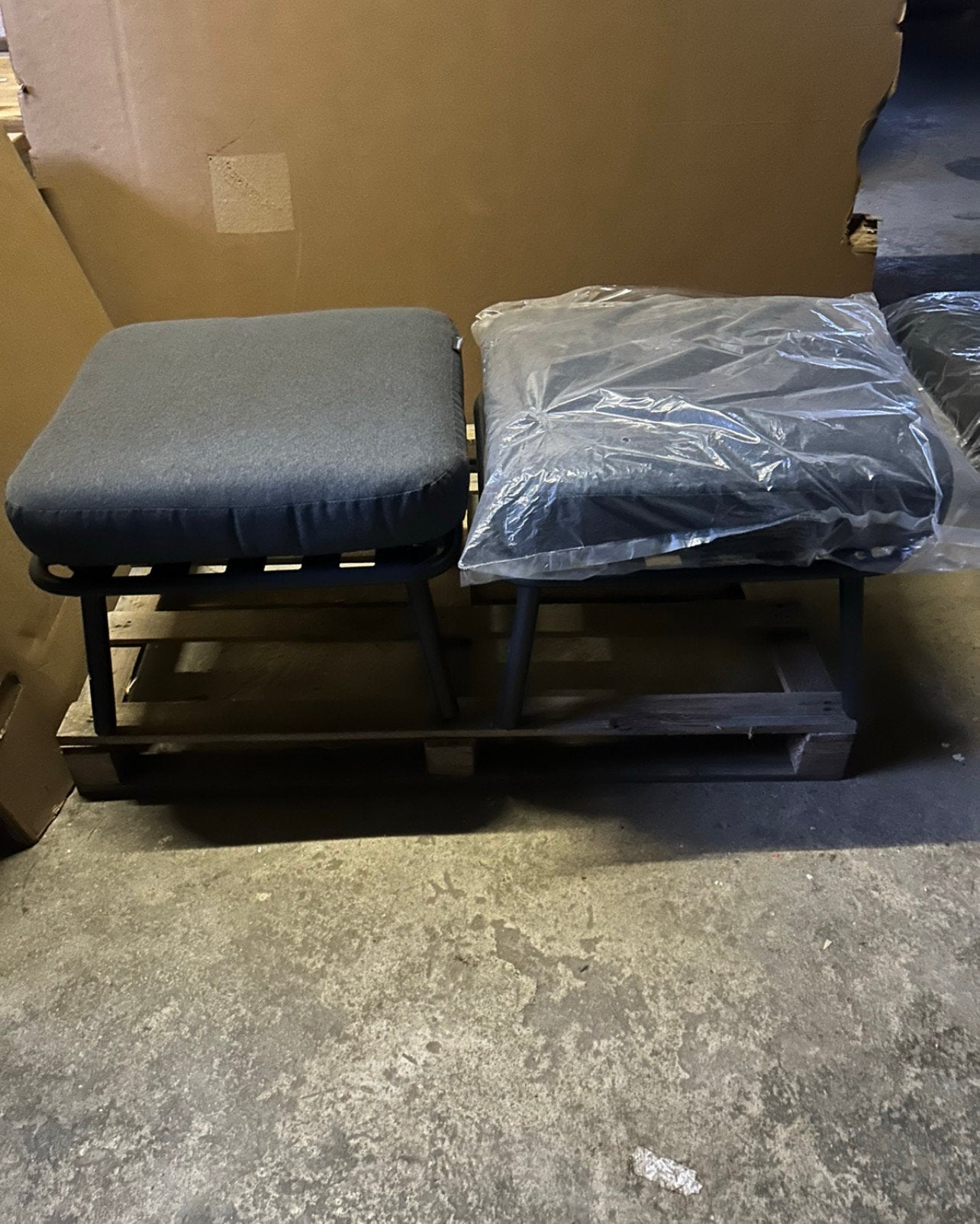 Intratuin lounce voetensteun 4 stuks, Ophalen, Rechthoekig, Minder dan 50 cm