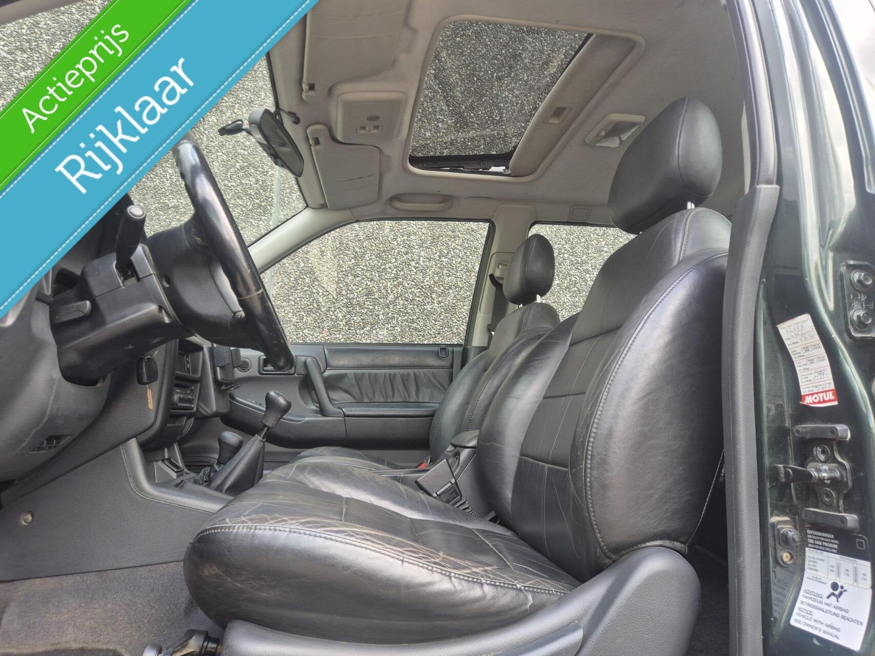 Opel Frontera 3.2 V6 4x4/1e Eig/206 PK/S.Dak/Leer/Trekhaak, Auto's, Opel, Gebruikt, Leder, Handgeschakeld, Vierwielaandrijving